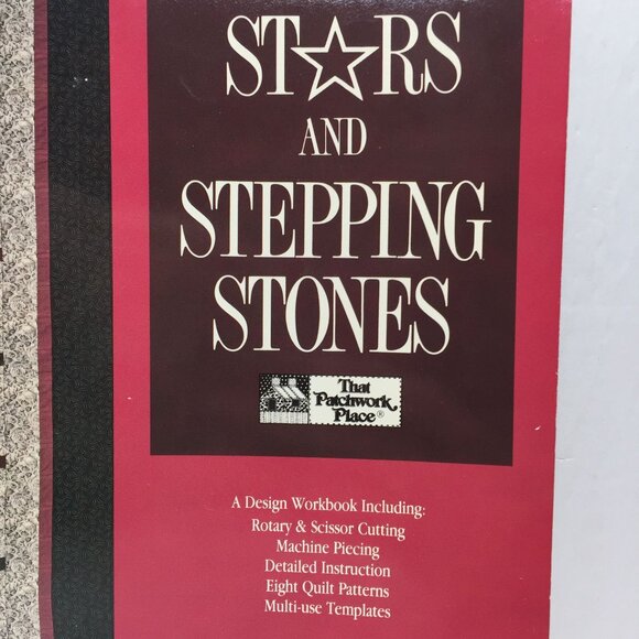 Stars & Stepping Stones Quilt Design Workbook By Marsha McCloskey - Picture 2 of 13